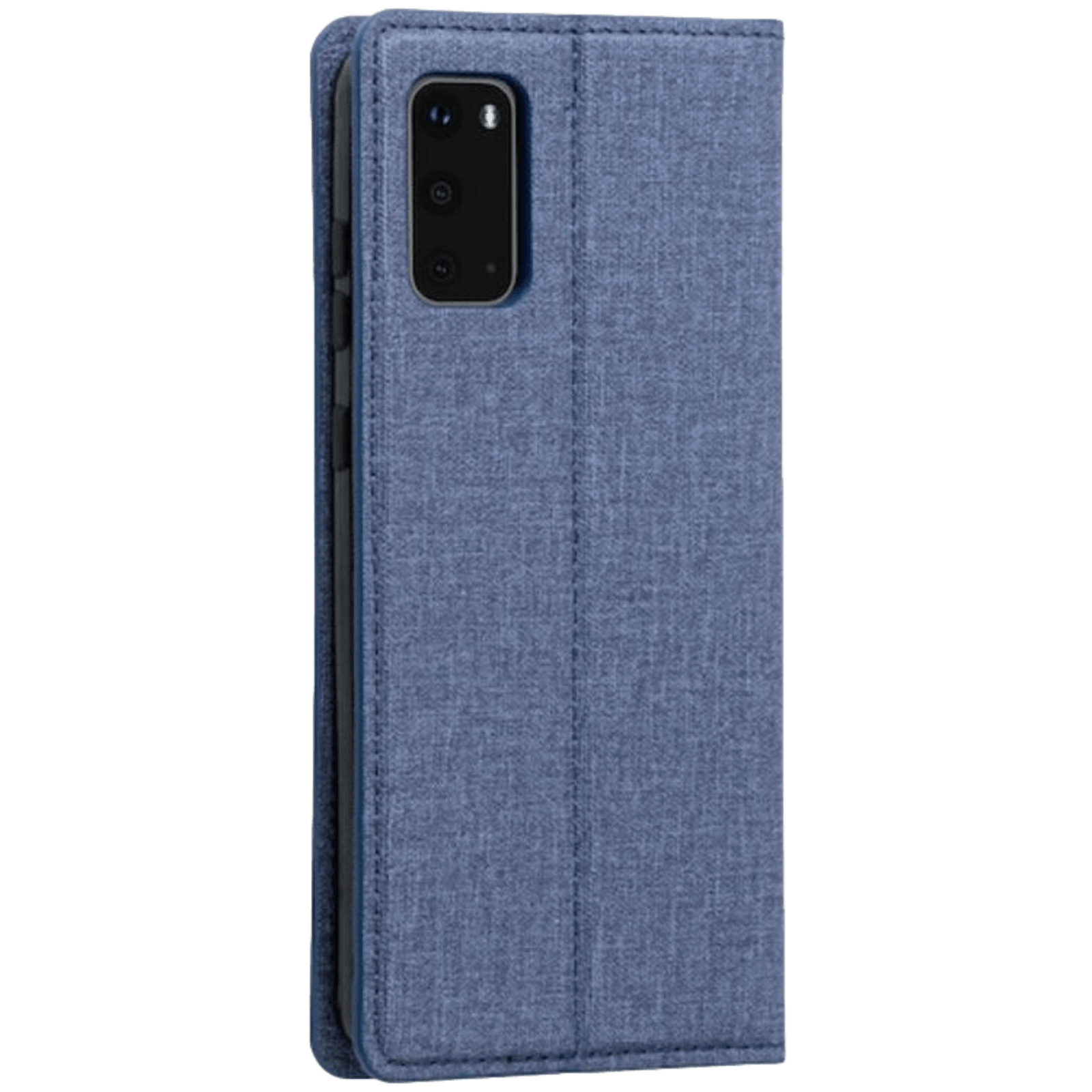 Mocaa Samsung Galaxy S20 Canvas Skin Telefoonhoesje Blauw