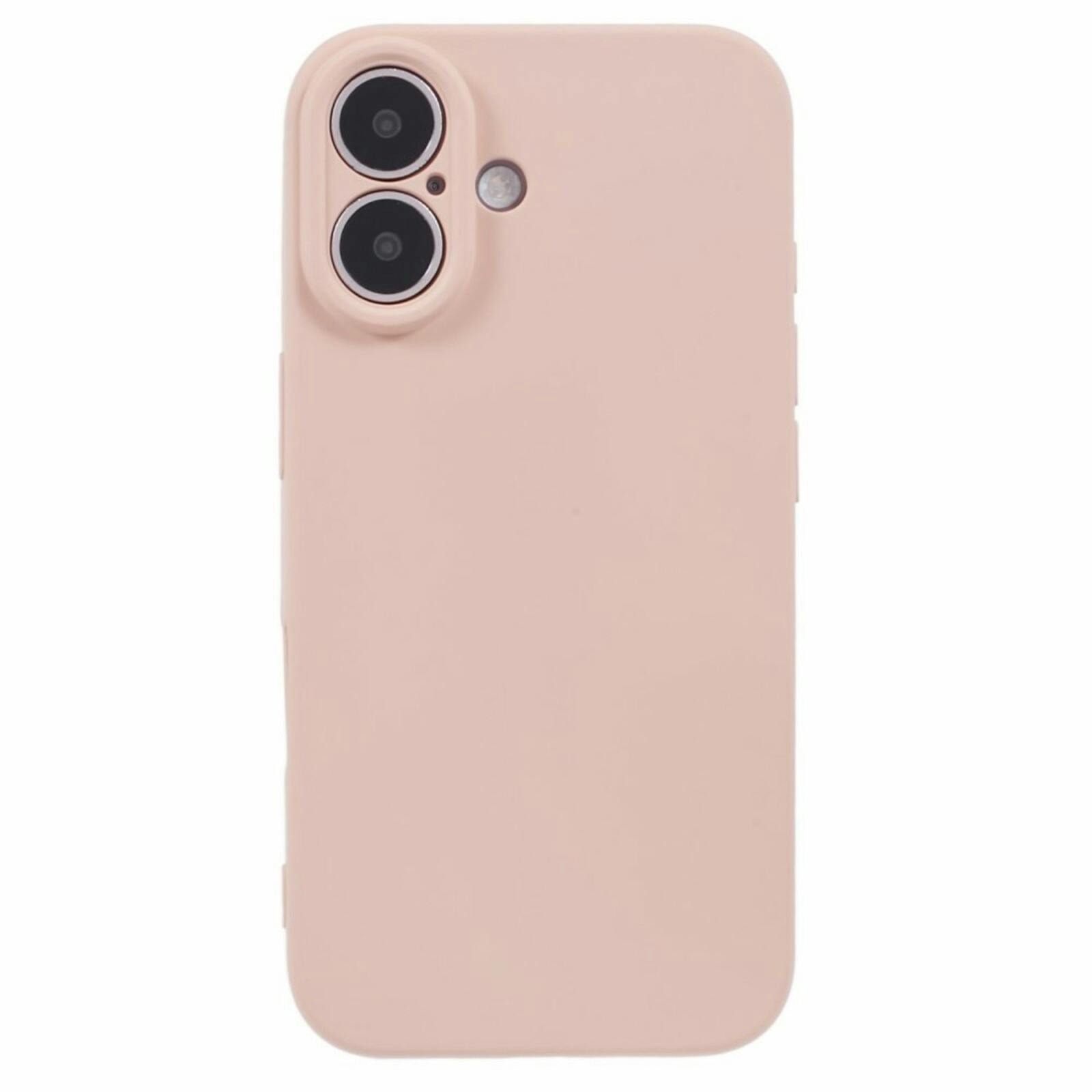 Mocaa Apple iPhone 16 Plus Lens Protection Hoesje Roze
