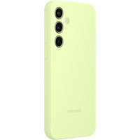 Samsung Galaxy A55 Siliconen Hoesje Lime - Voorkant