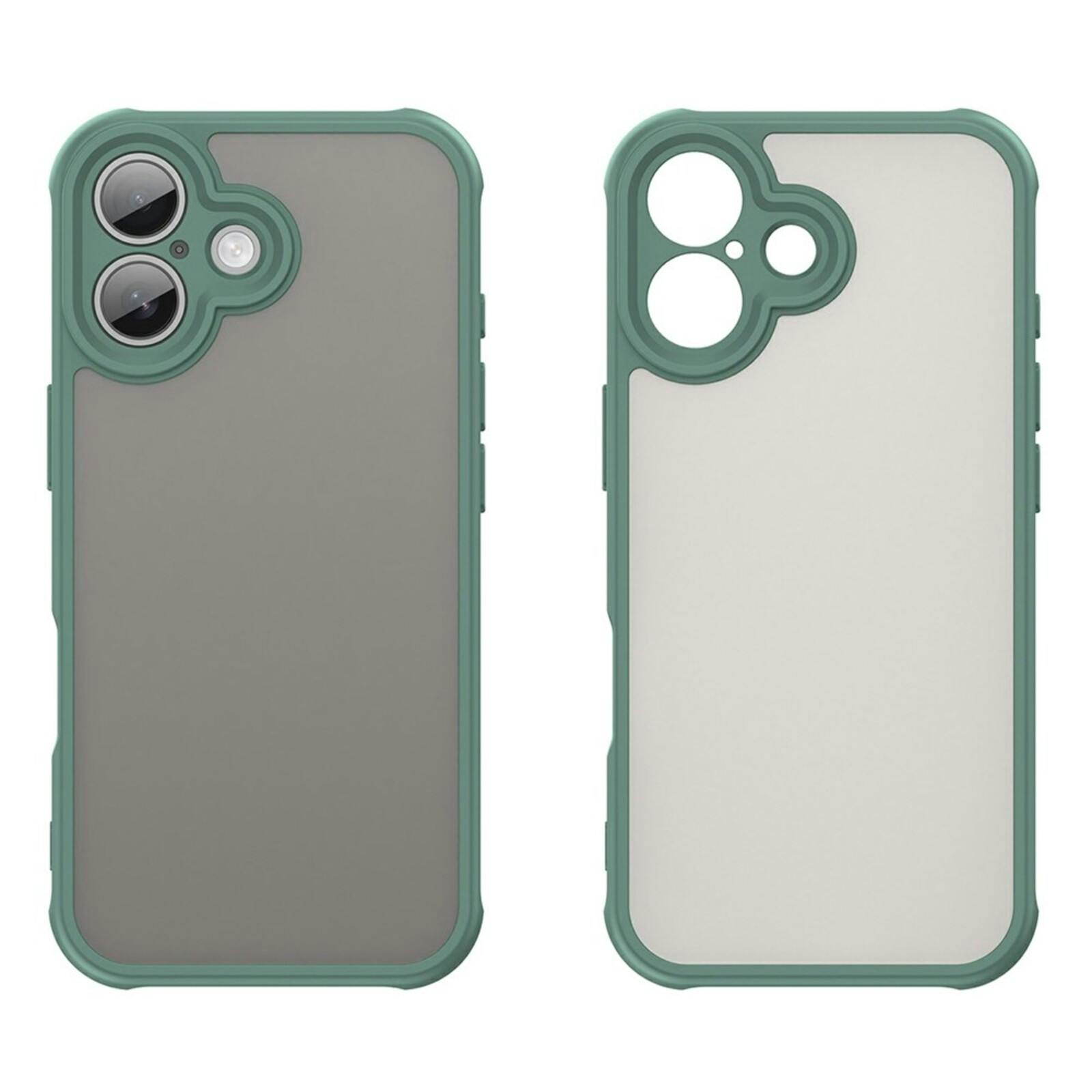 Mocaa Apple iPhone 17 Slim Anti-Shock Hoesje Groen