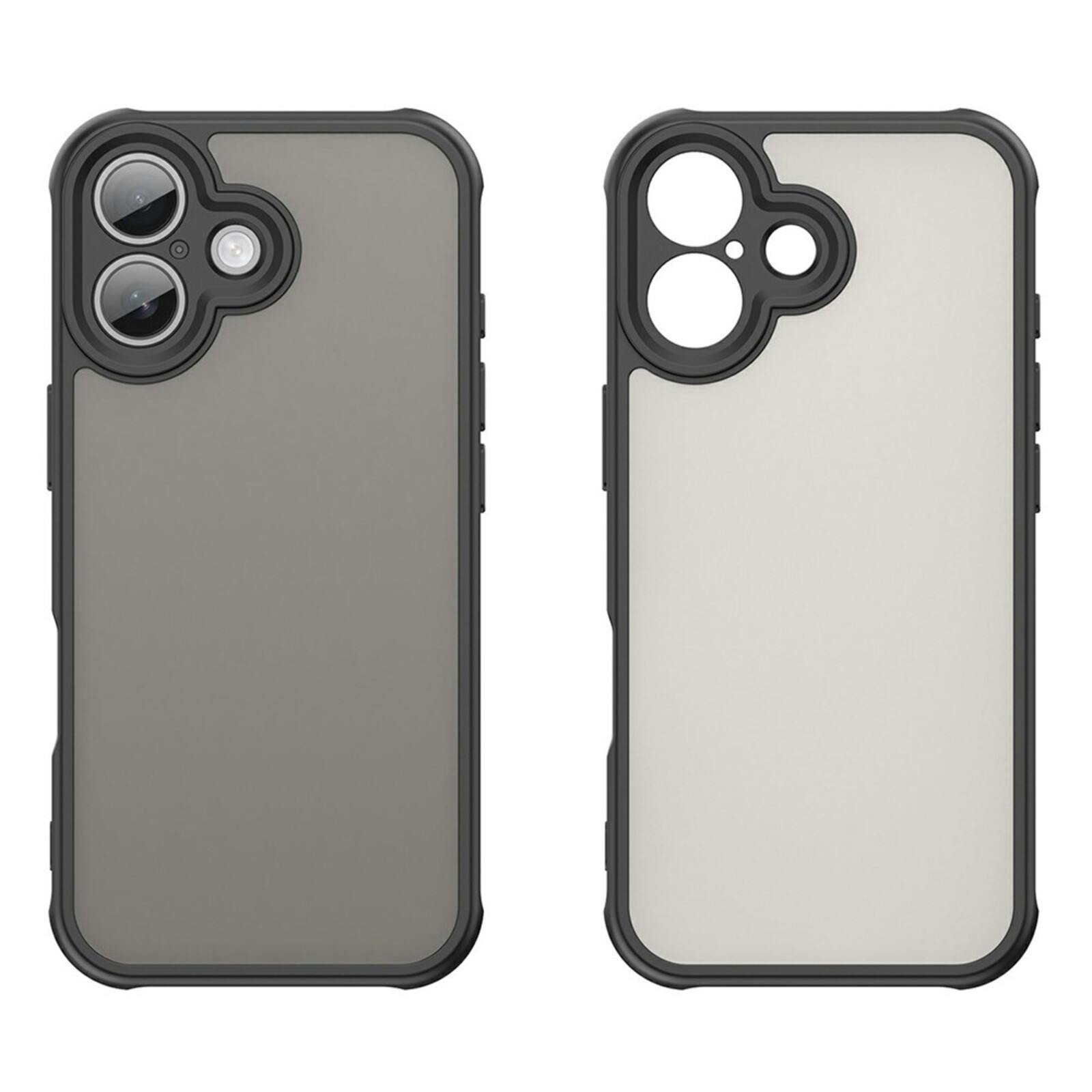 Mocaa Apple iPhone 17 Slim Anti-Shock Hoesje Zwart