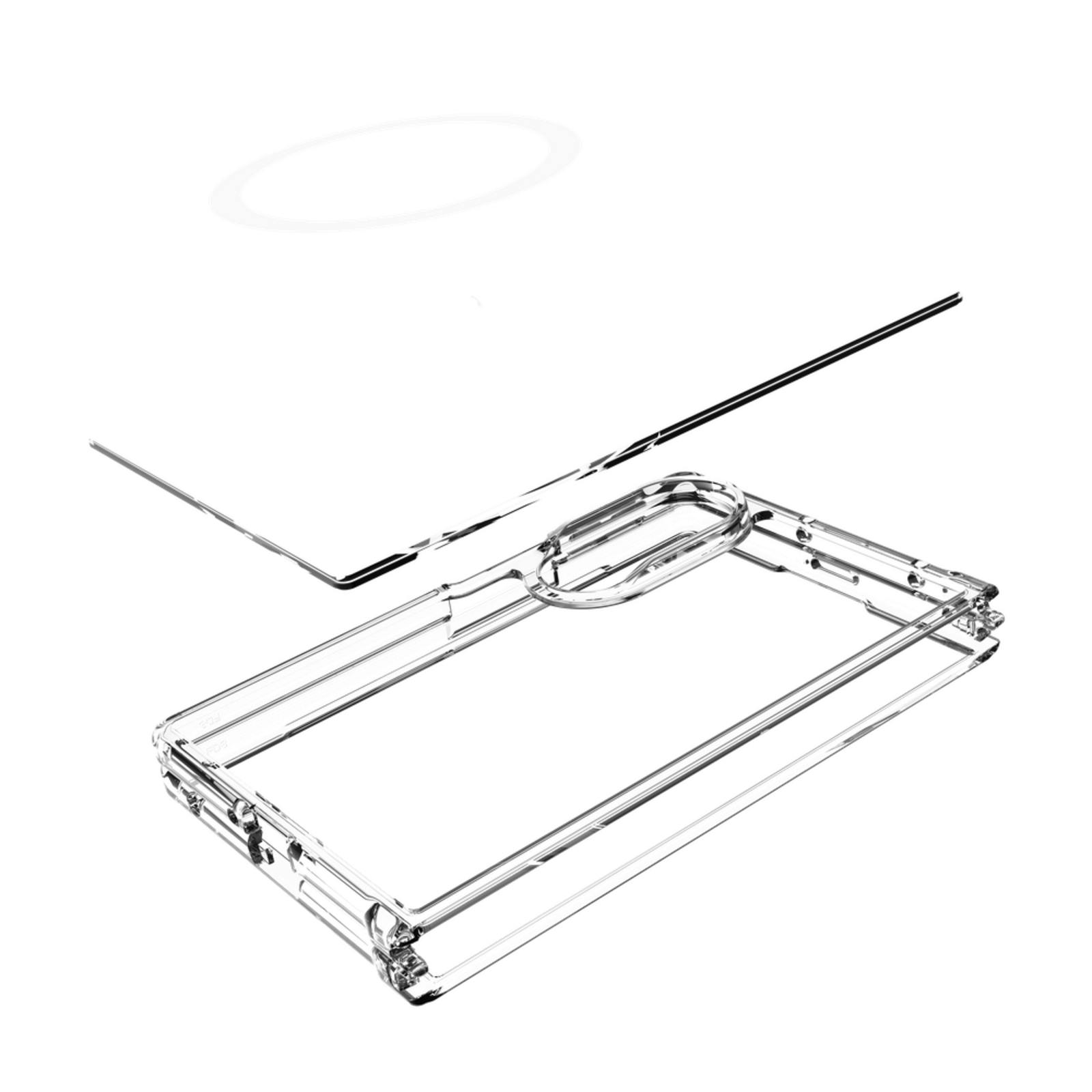 Just in Case Samsung Galaxy Z Fold8 Magnetisch Armor Hoesje Transparant