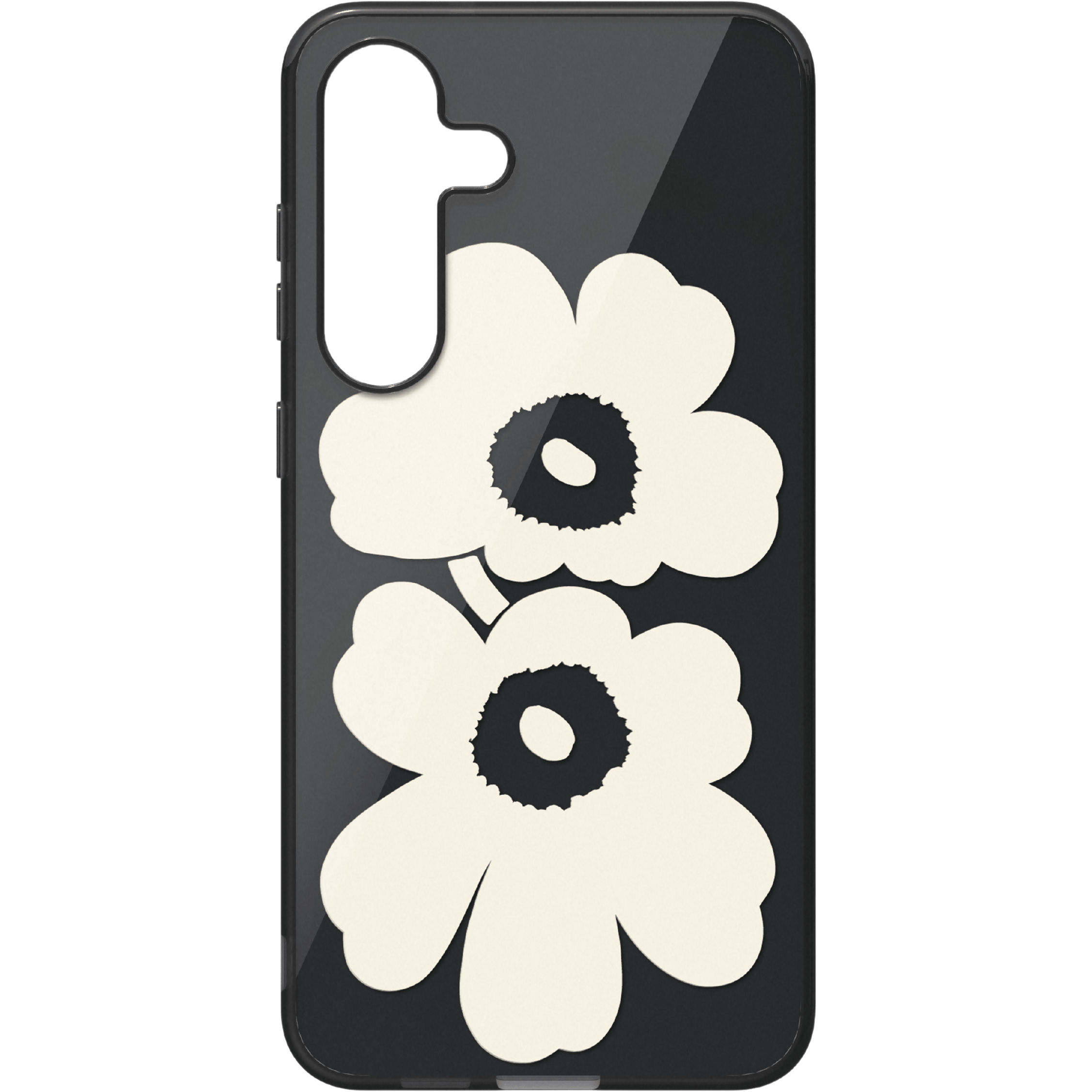 Samsung Galaxy S25 Plus Unikko Hybrid Marimekko Case Cream