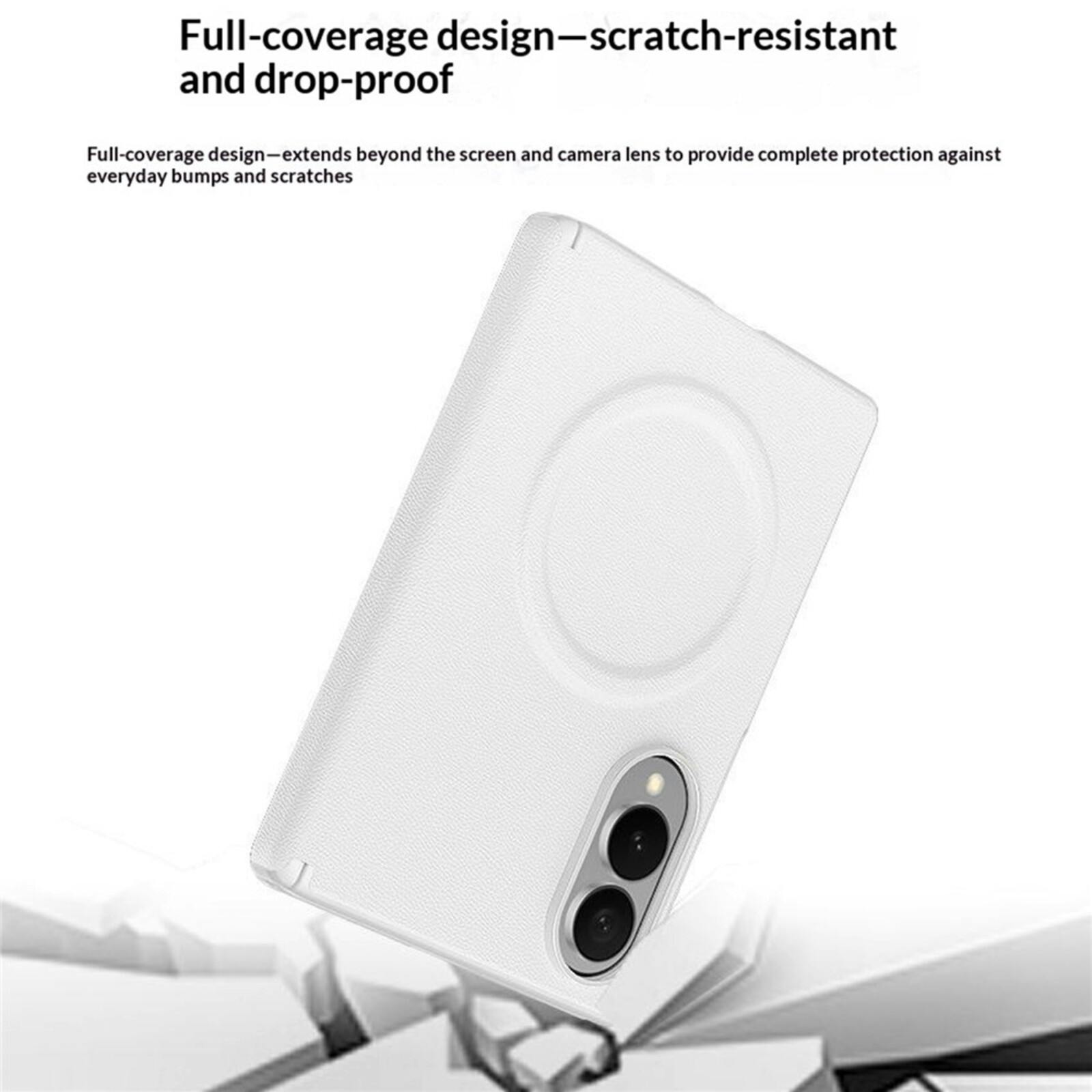 CaseBody Samsung Galaxy Z Fold8 Magnetisch Hoesje met Scharnier- en Schermbescherming Groen