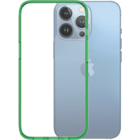 PanzerGlass iPhone 13 Pro Clear Case Lime - Voorkant