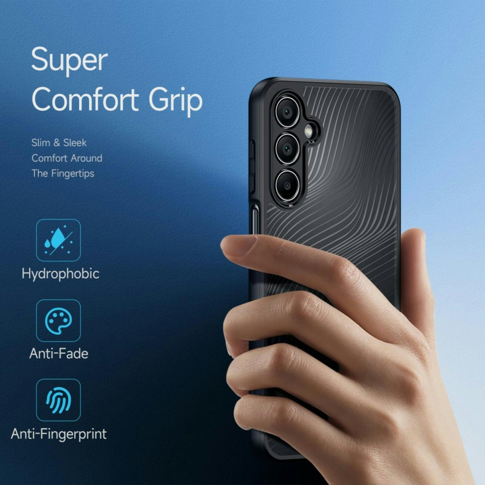 DUX DUCIS Samsung Galaxy A16 Aimo Series Beschermhoesje Zwart