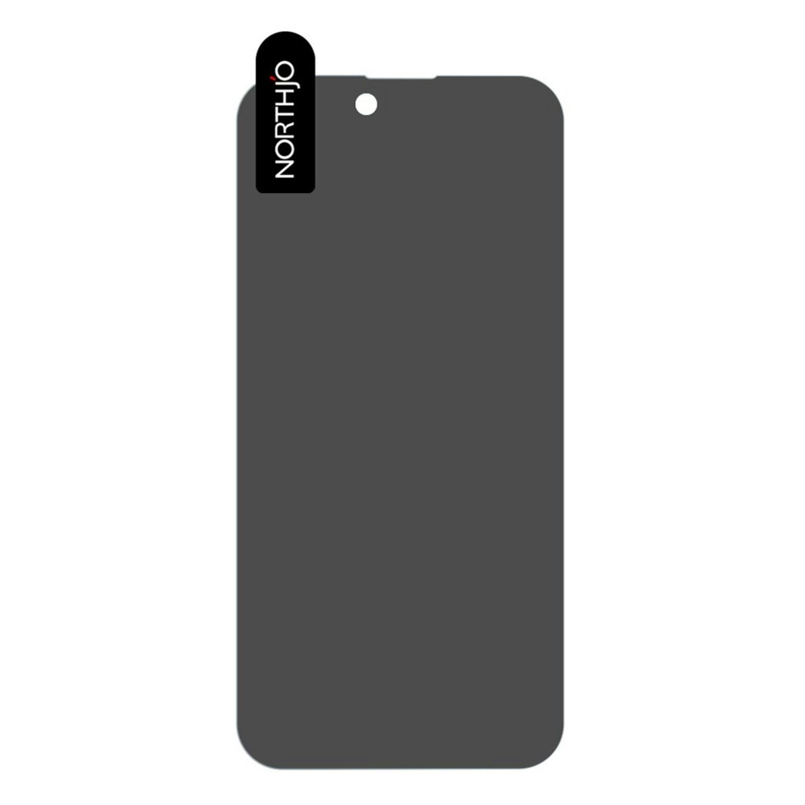 Northjo iPhone 15 (Pro) Screenprotector Privacy