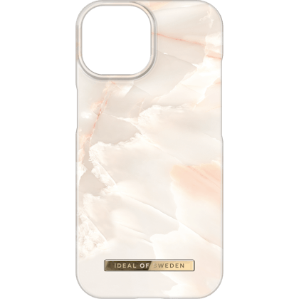 Ideal of Sweden iPhone 15 Fashion Hoesje Rose Pearl - Voorkant
