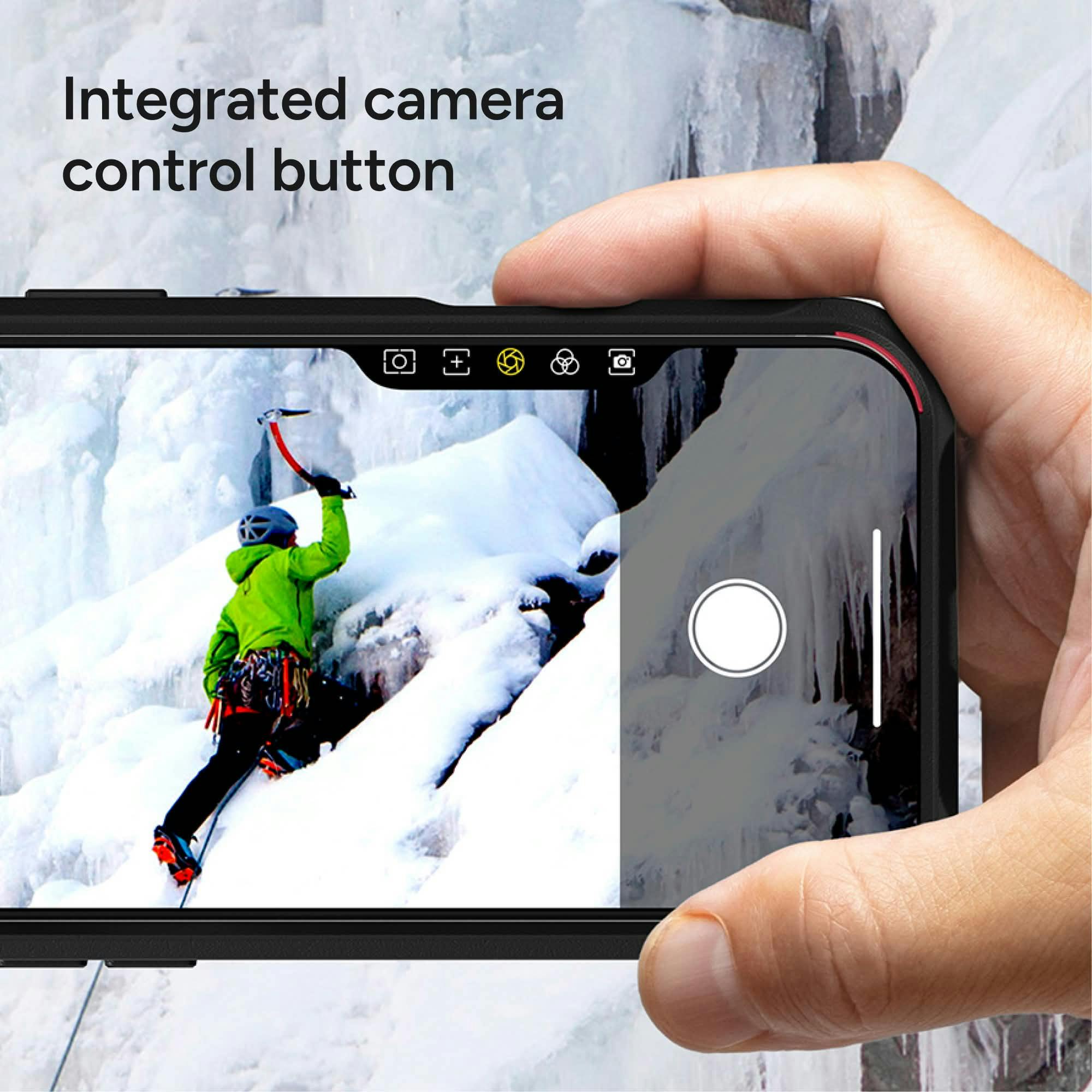ZAGG iPhone 17 Pro Max / 18 Pro Max Rainier MagSafe Hoesje met Kickstand Zwart