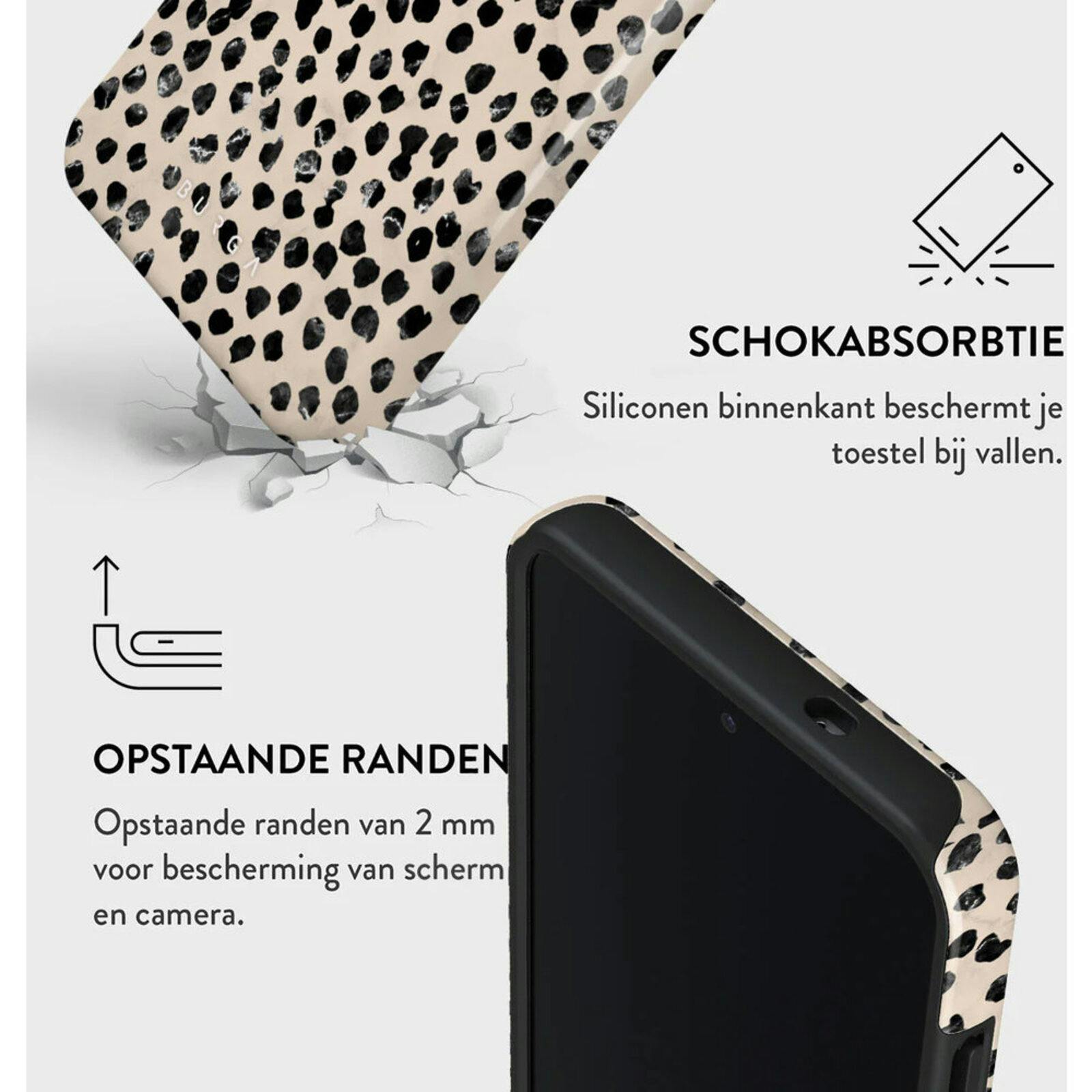 Burga Samsung Galaxy S25 Plus Fashion Hoesje Almond Latte