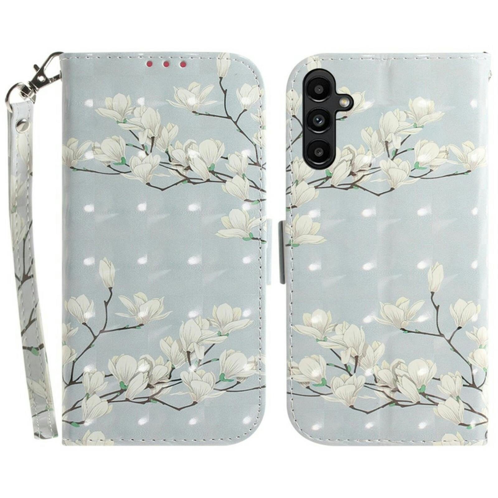 Comfycase Samsung Galaxy A25 Bookcase Hoesje Blossom Meerkleurig