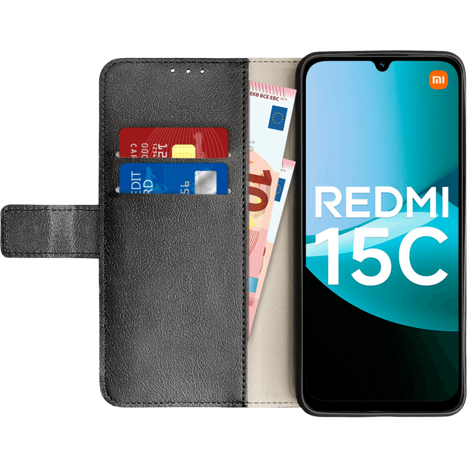 Just in Case Xiaomi Redmi 15C Portemonnee Hoesje