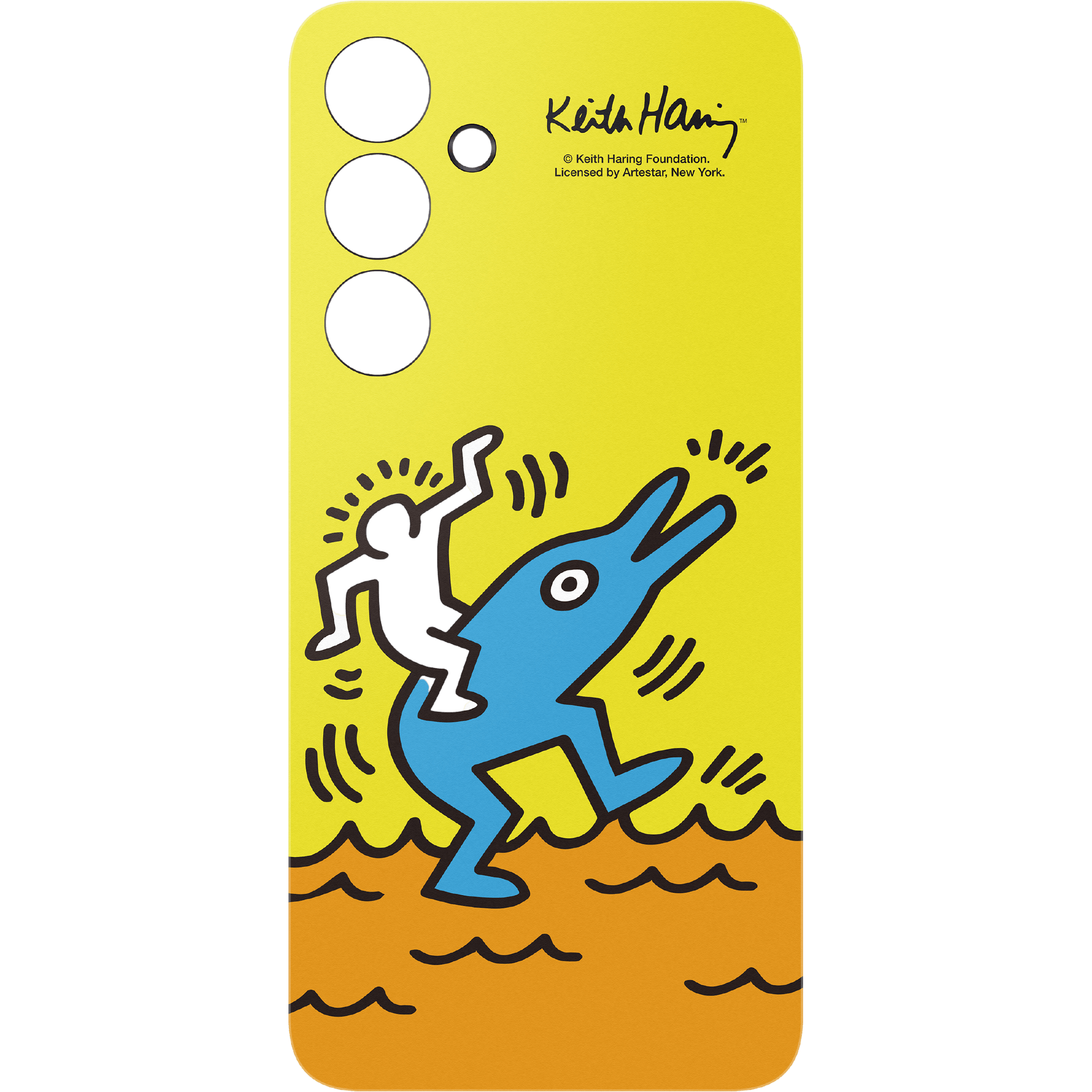 Samsung Galaxy S24 FE Flipsuit Case met Kaart Yellow