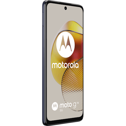 Motorola Moto G73 Midnight Blue - Aanzicht vanaf links