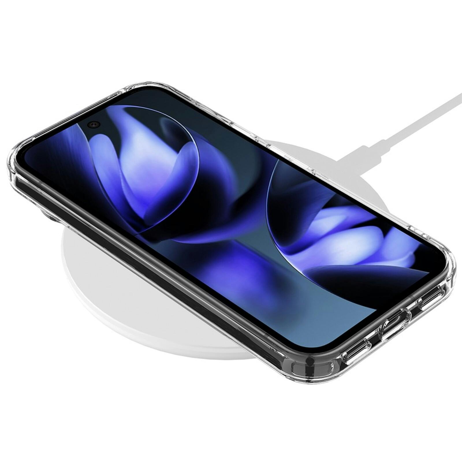 CaseBody Google Pixel 10 Pro MagSafe Airbag Hoesje Transparant