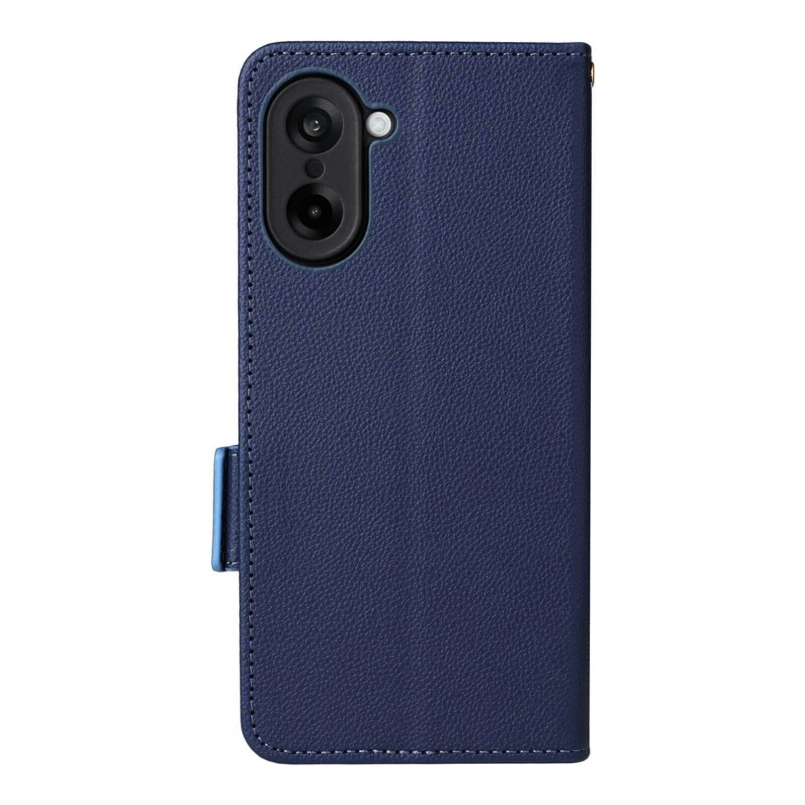 Comfycase OnePlus Nord CE5 Book Case met Koord Donkerblauw
