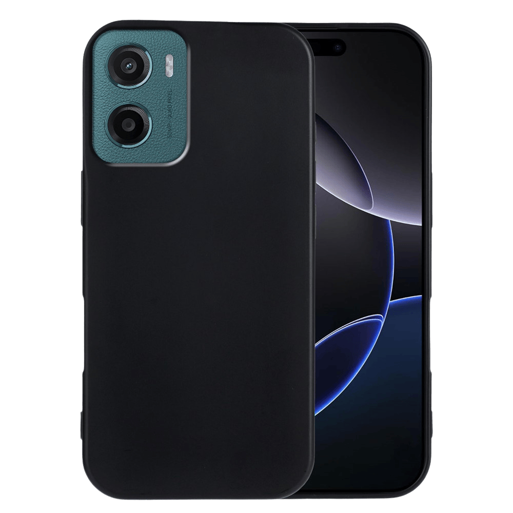 CaseBody Motorola Moto E15/G05s Schokbestendig Hoesje Zwart