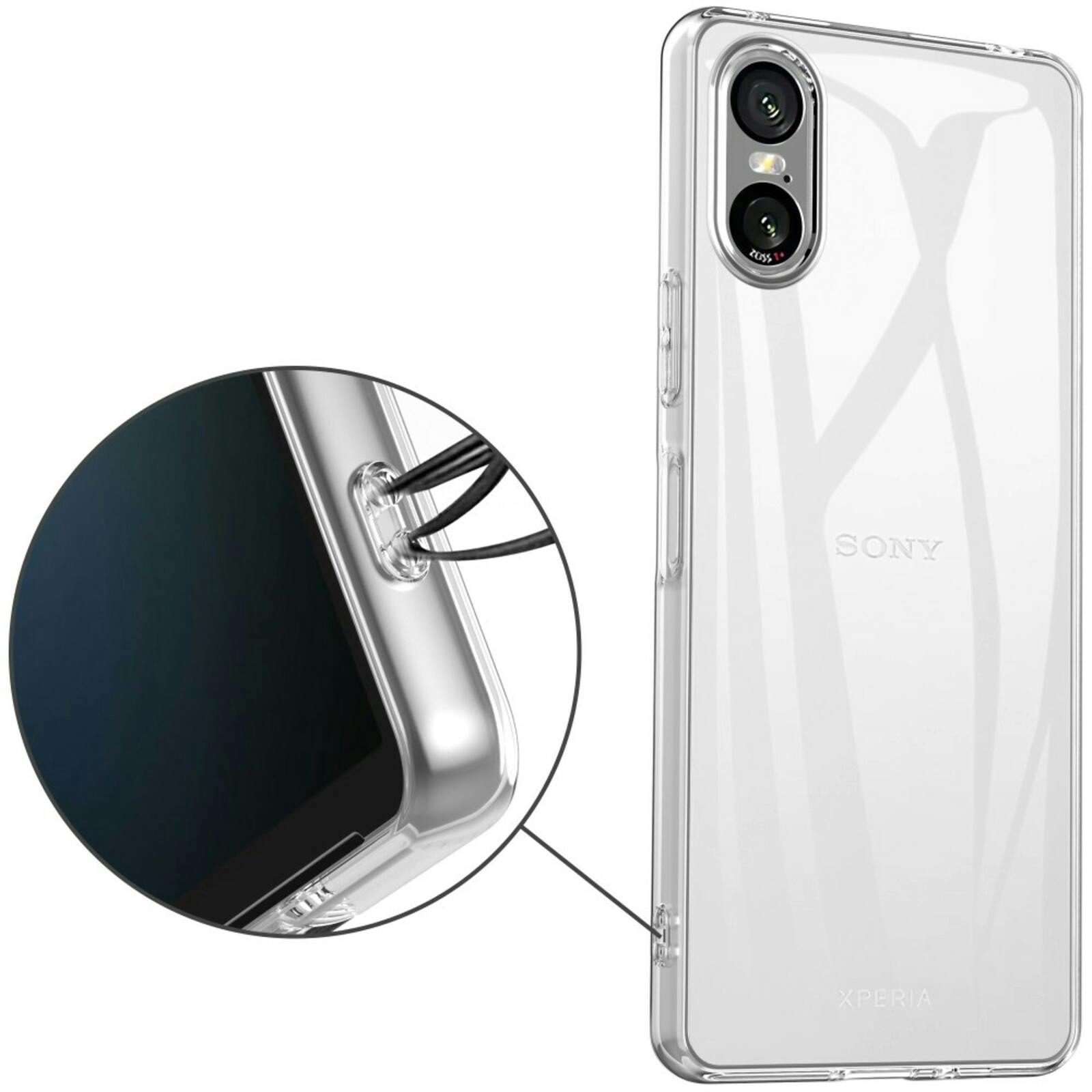 CaseBody Xperia 10 VI Shockproof Hoesje Transparant