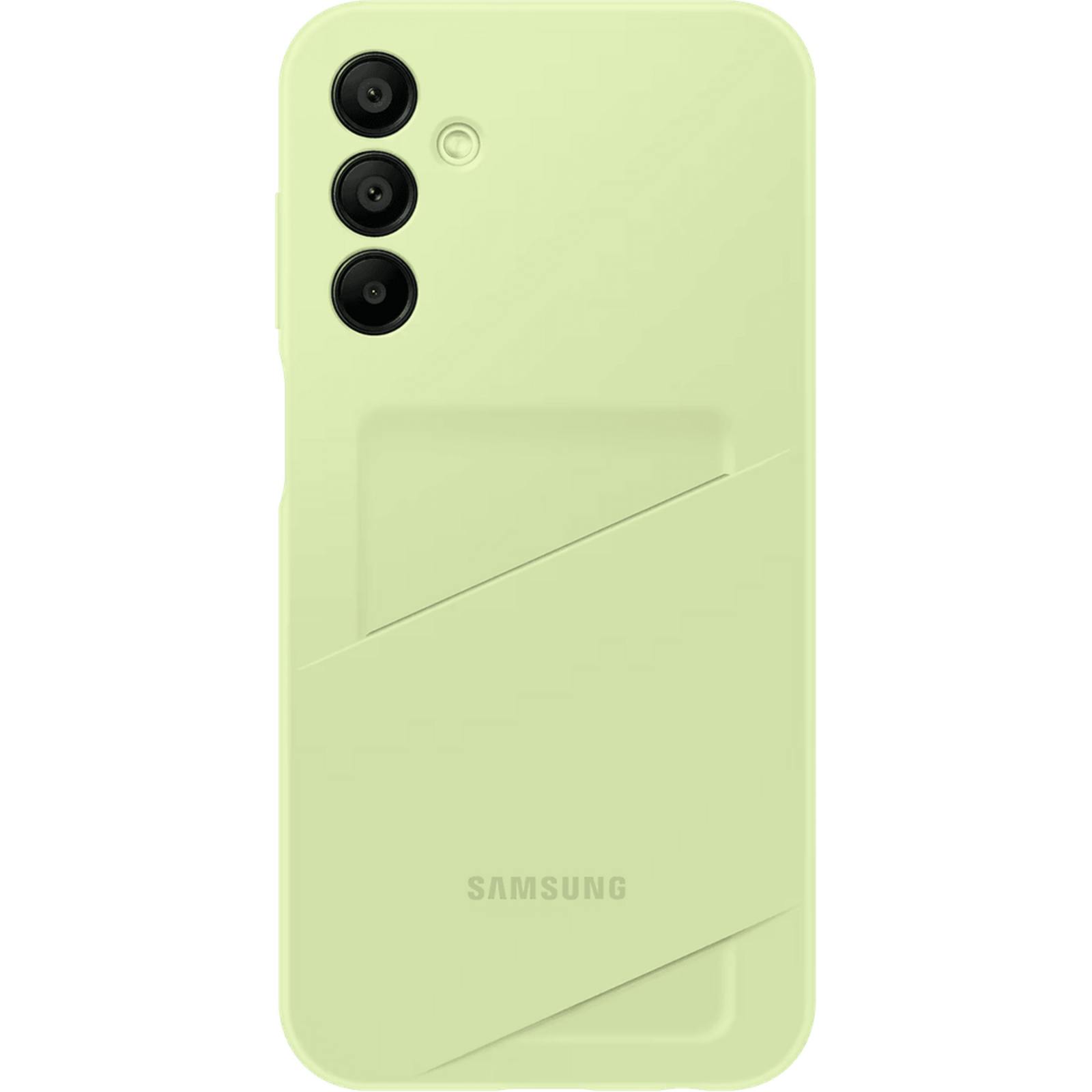 Samsung Galaxy A15 Kaarthouder Hoesje Lime