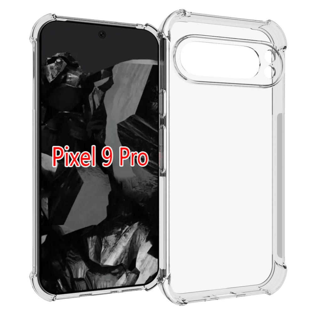 CaseBody Google Pixel 9 Pro XL Shockproof Hoesje Transparant