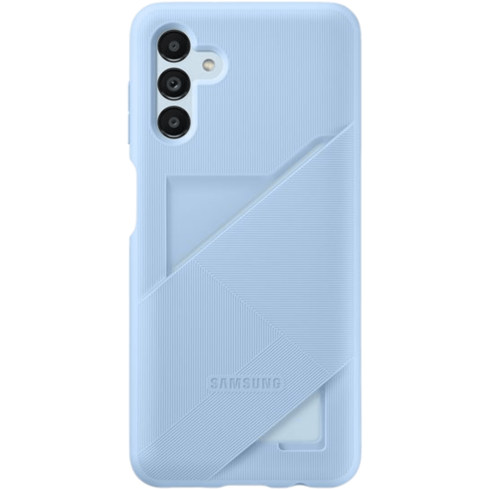 Samsung Galaxy A13 5G Card Slot Hoesje Blauw - Voorkant