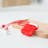 Baseus Luxe AirPods 1/2 Case met Anti-Lost Strap Rood