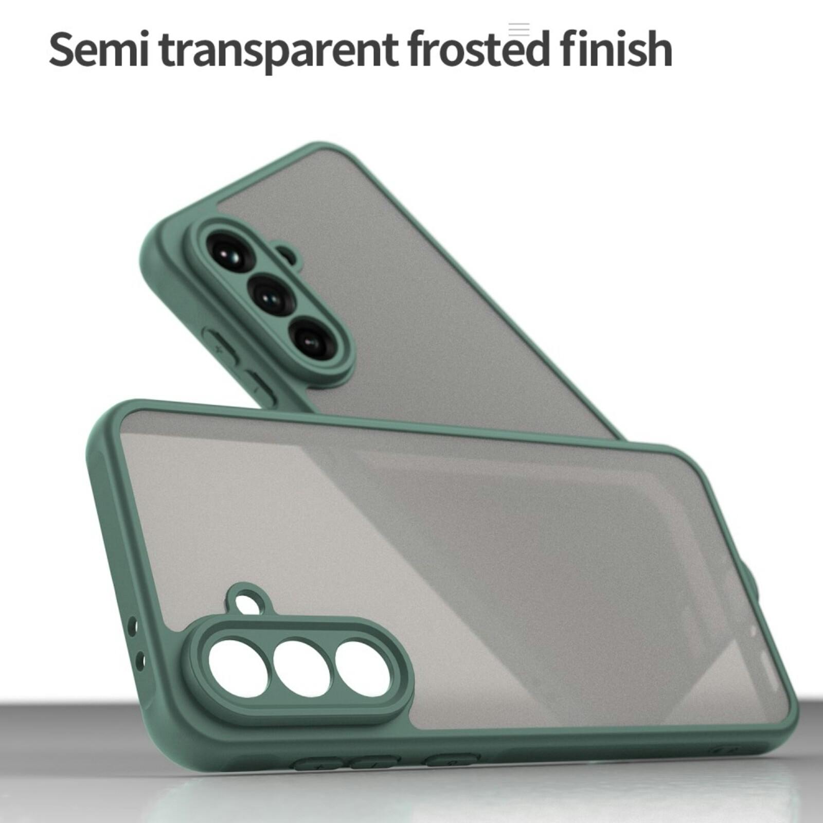 Mocaa Samsung Galaxy A56 Slim Anti-Shock Hoesje Groen