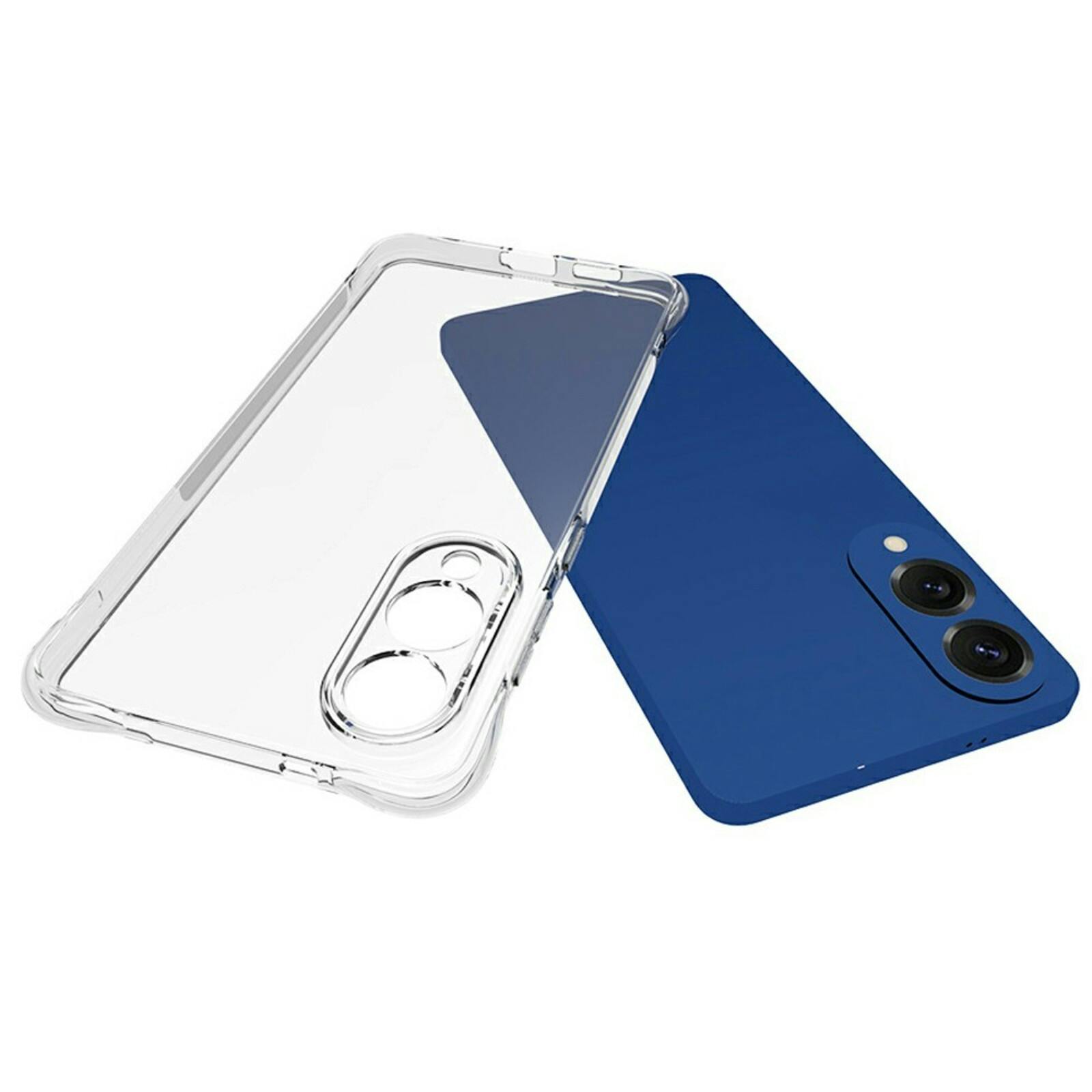 CaseBody Samsung Galaxy S25 Edge Shockproof Hoesje Transparant