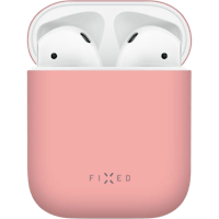 Fixed AirPods Siliconen Hoesje Roze - Voorkant