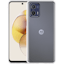 Just in Case Moto G73 Siliconen (TPU) Hoesje Transparant - Voorkant & achterkant