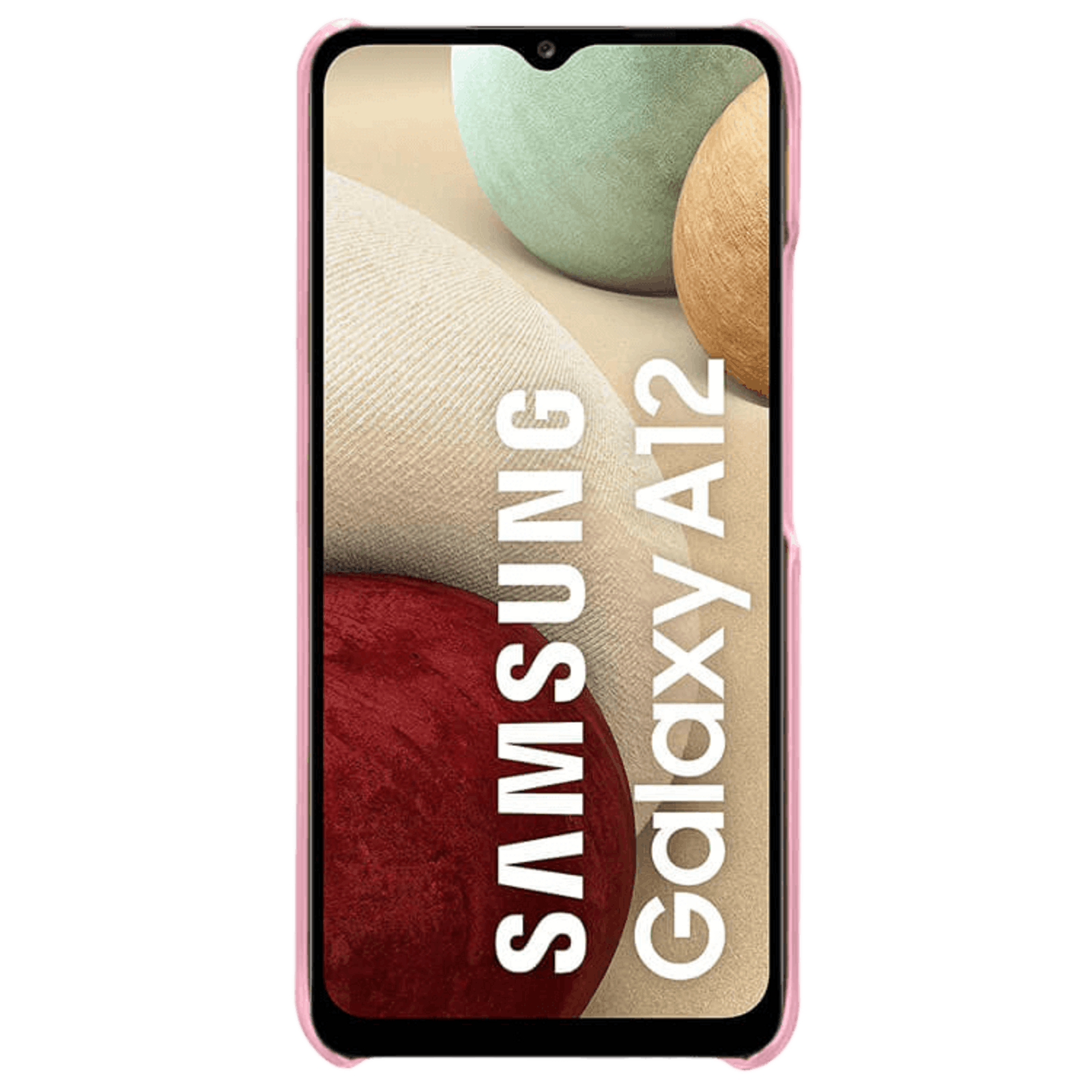 Comfycase Samsung Galaxy A12 Card Case Hoesje met Pasruimte Roségoud