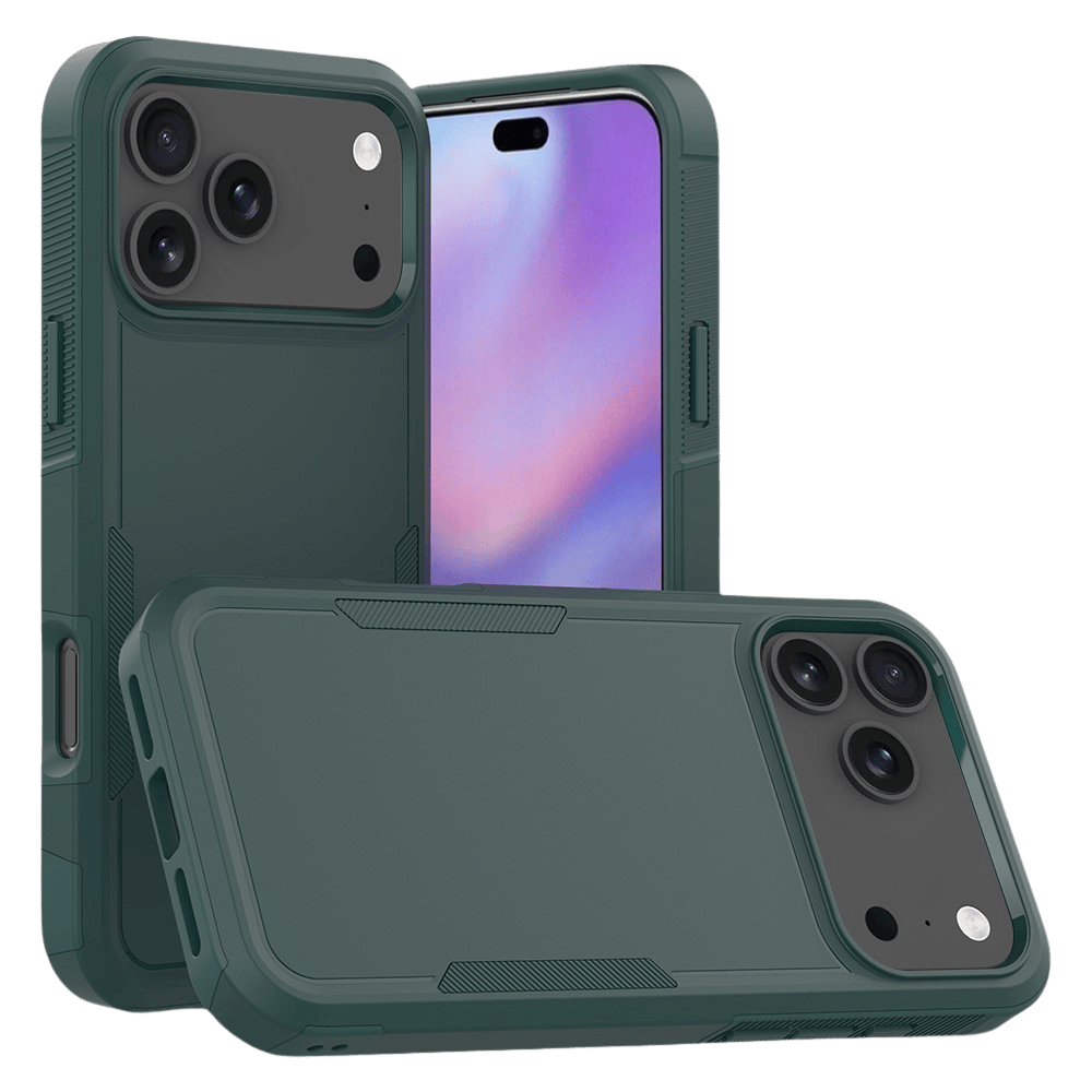 CaseBody Apple iPhone 17 Pro Max / 18 Pro Max Rugged Armor Back Cover Groen