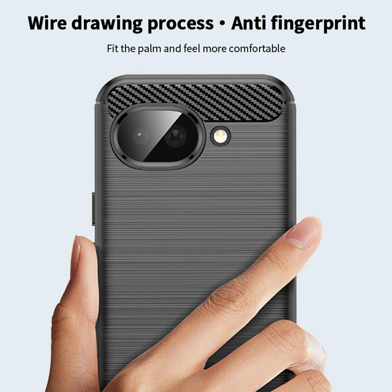 Mocaa Google Pixel 10a Schokbestendig Hoesje Zwart