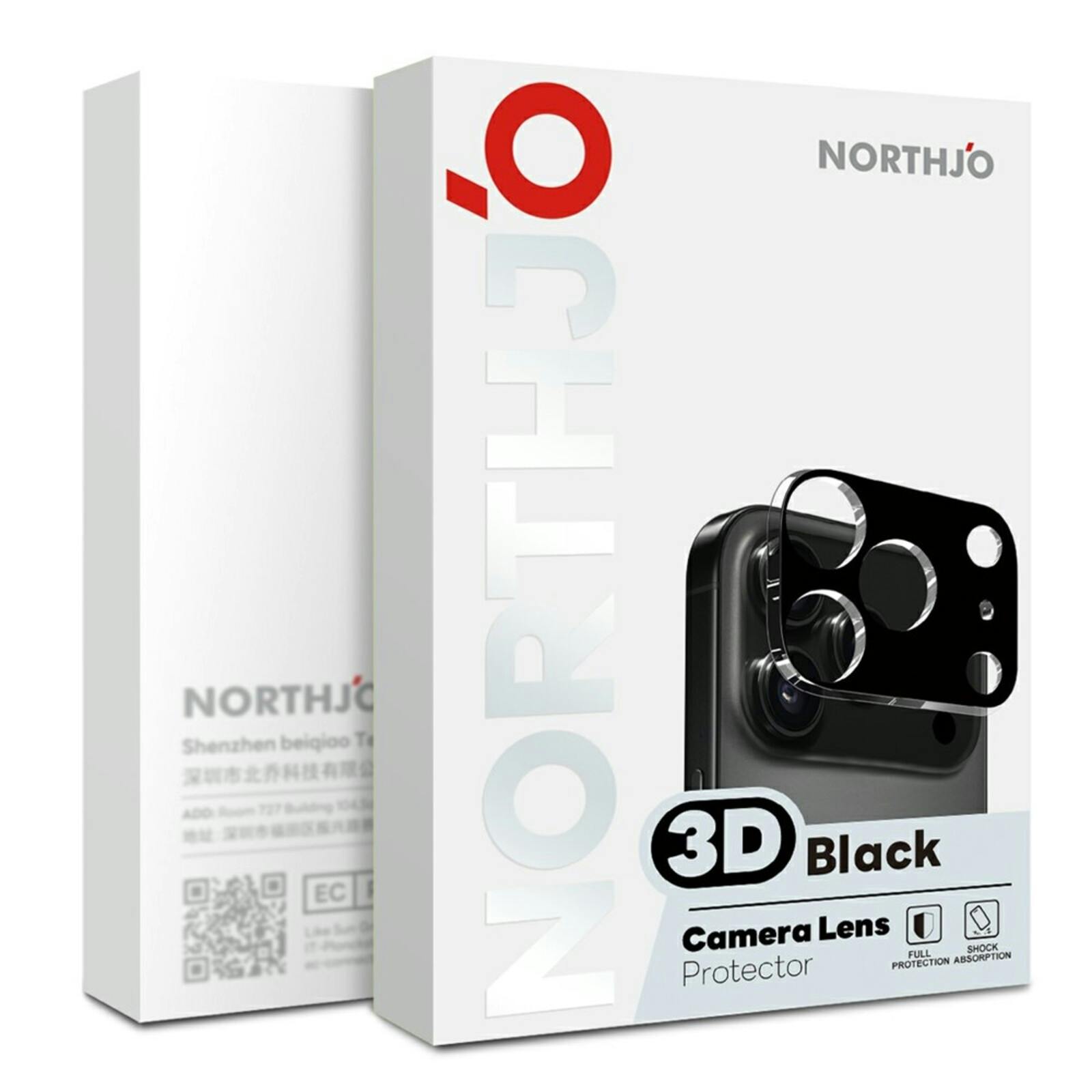 Northjo Samsung Galaxy Z Fold8 Camera Protector Zwart