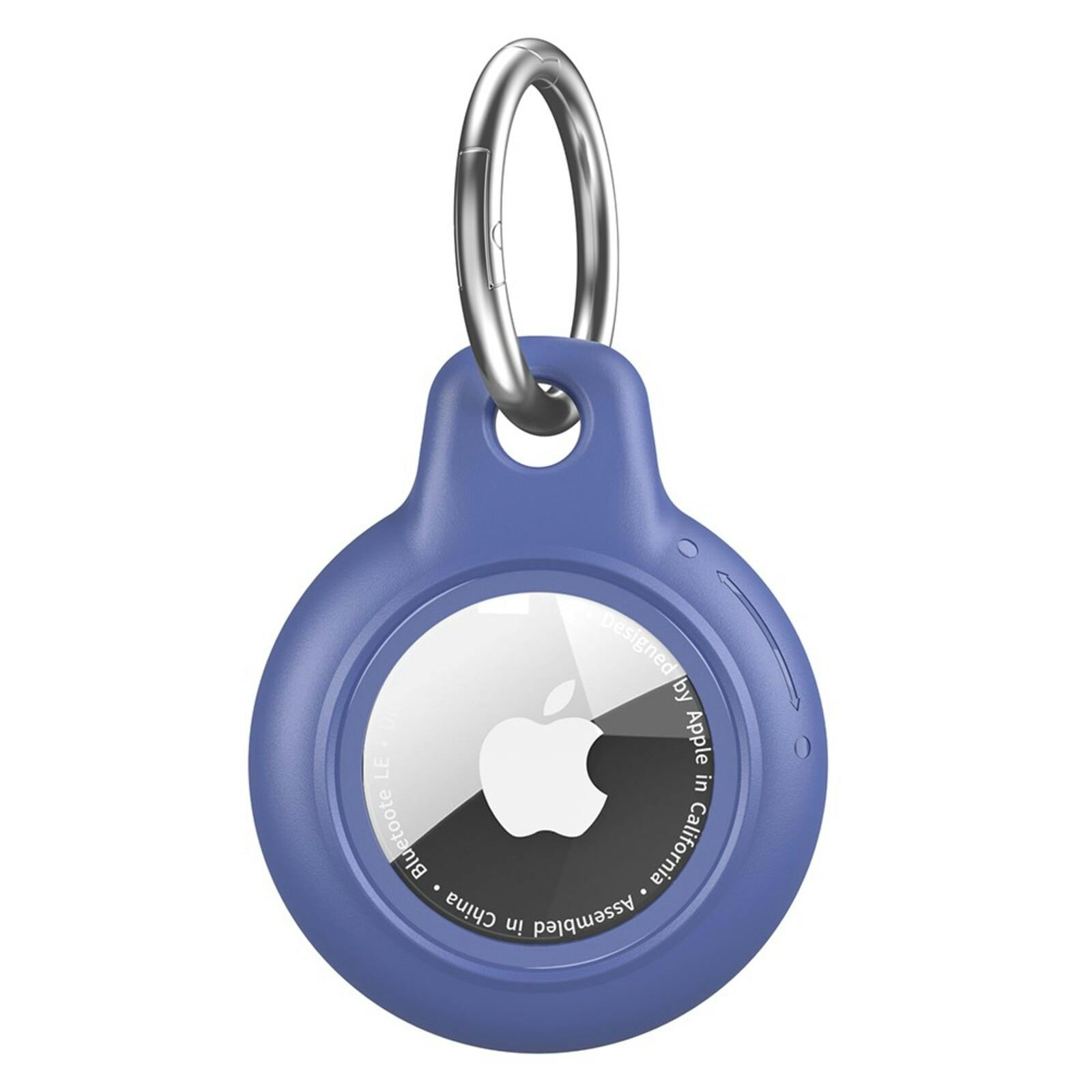 CaseBody AirTag Hardcase Sleutelhanger Blauw