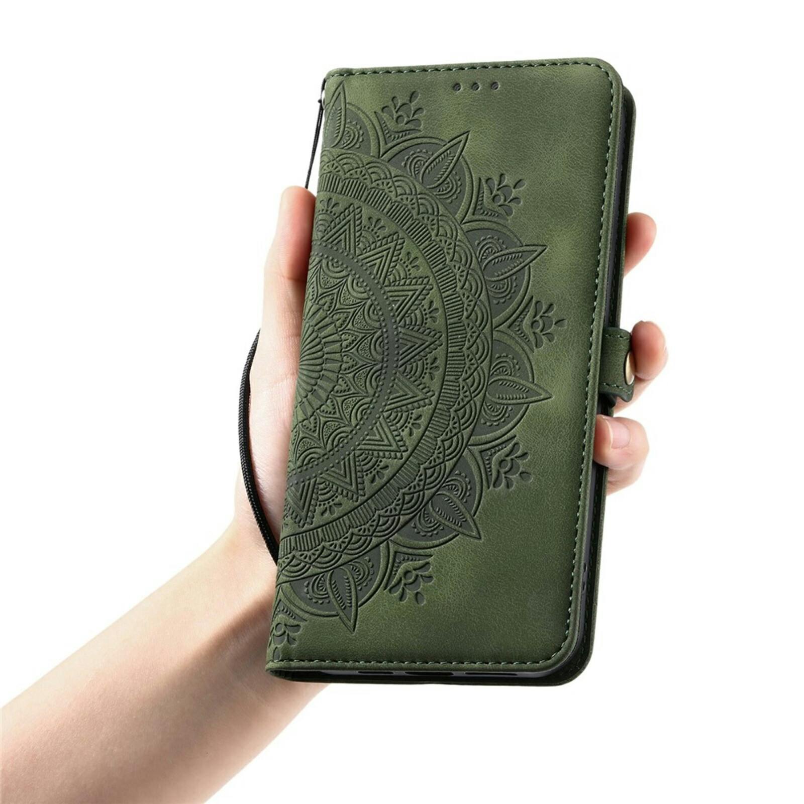 Comfycase Samsung Galaxy S26 FE Mandala Wallet Groen