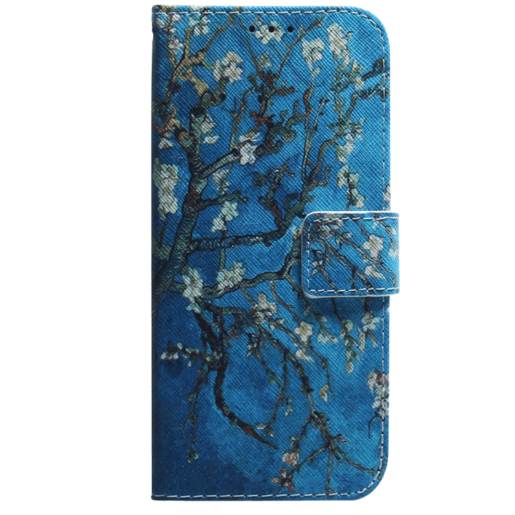 Comfycase Huawei P Smart 2020 Bookcase Hoesje Van Gogh's Bloesem Meerkleurig