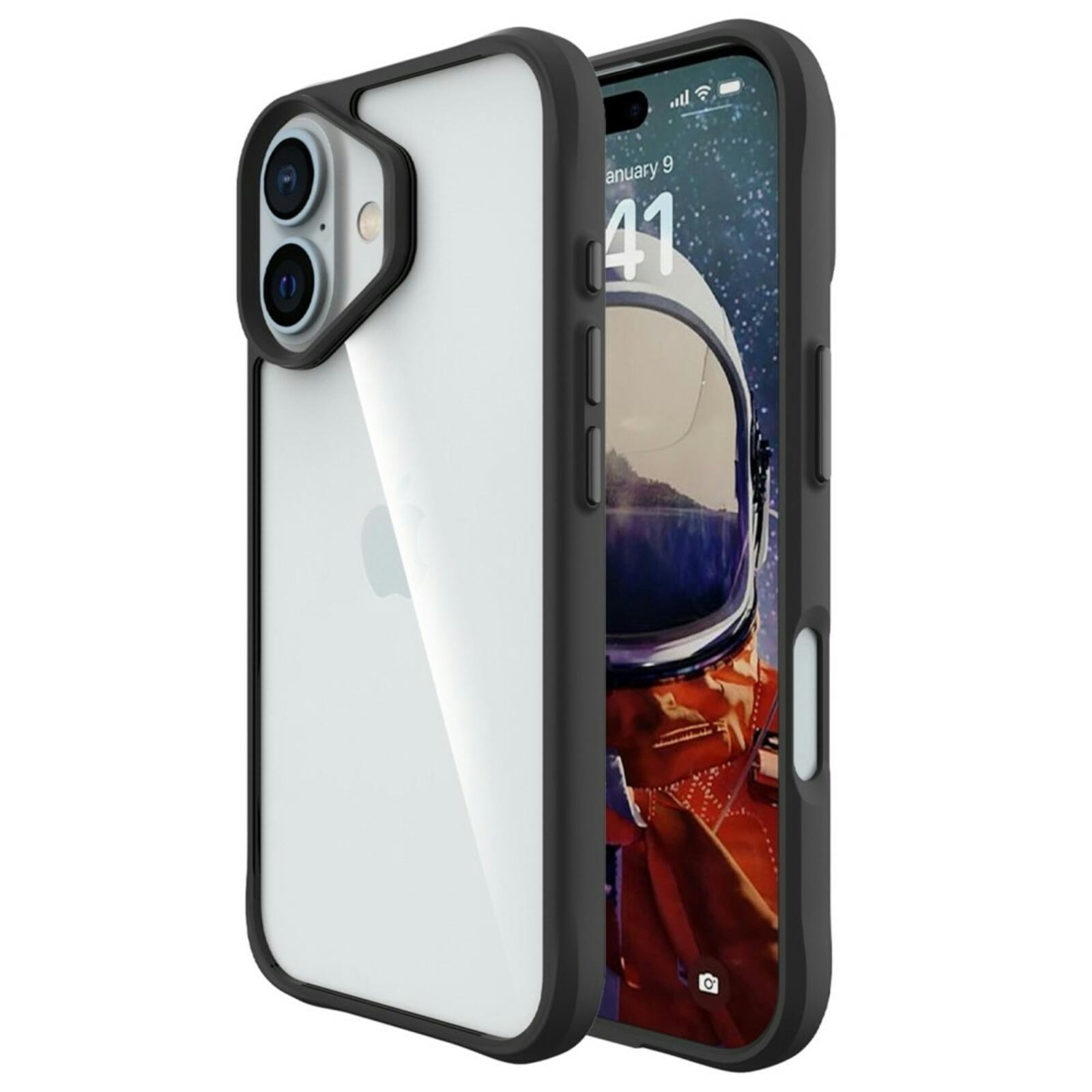 CaseBody iPhone 16 Combat X Beschermhoesje Zwart