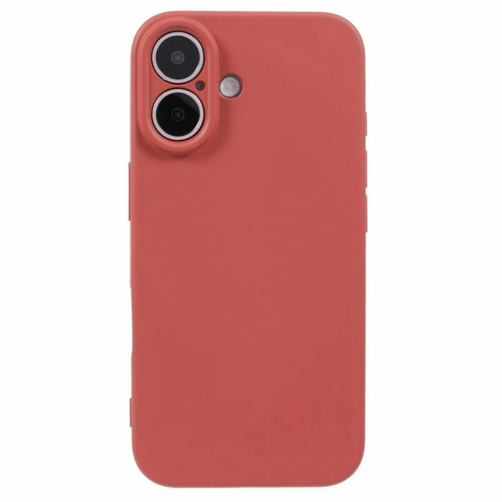 Mocaa Apple iPhone 16 Lens Protection Hoesje Rood