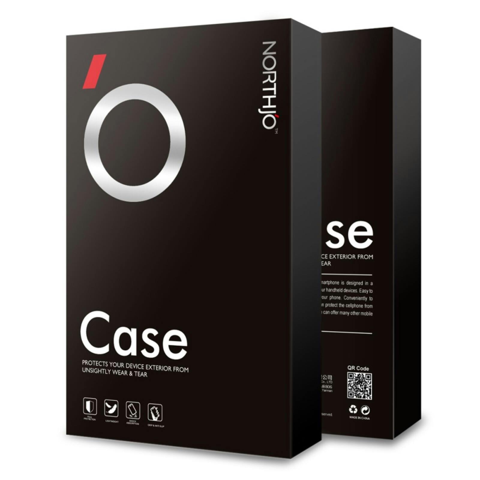 Northjo Samsung A26 5G Hoesje en Screenprotector Transparant