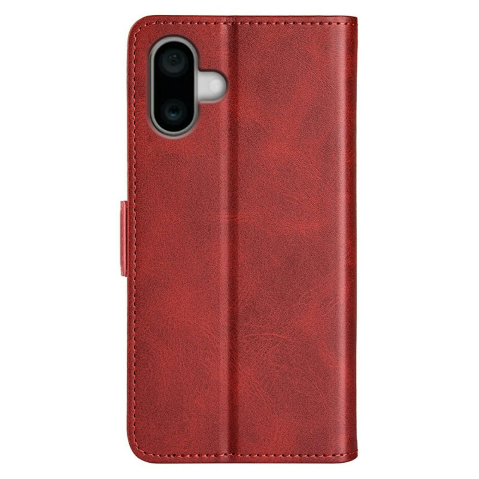 Comfycase Apple iPhone 16 Plus Bookcase Hoesje Rood