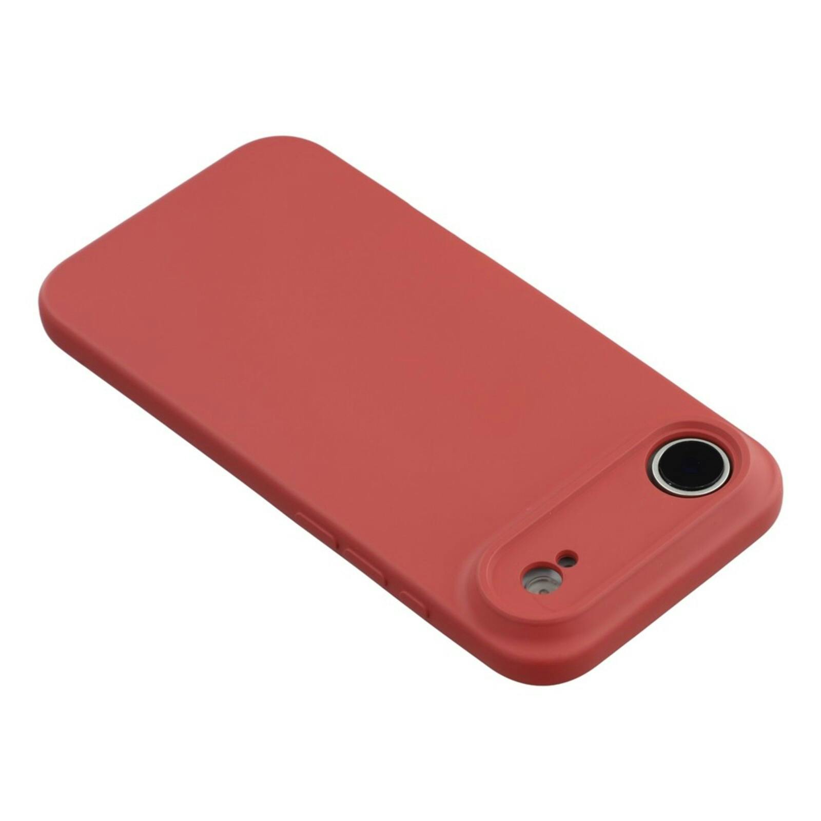 Mocaa Apple iPhone 17 Air Lens Protection Hoesje Rood