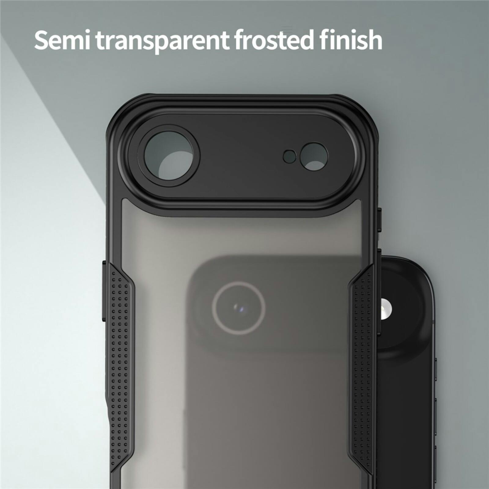 Mocaa Apple iPhone 17 Air Lichtgewicht Rugged Hoesje Zwart