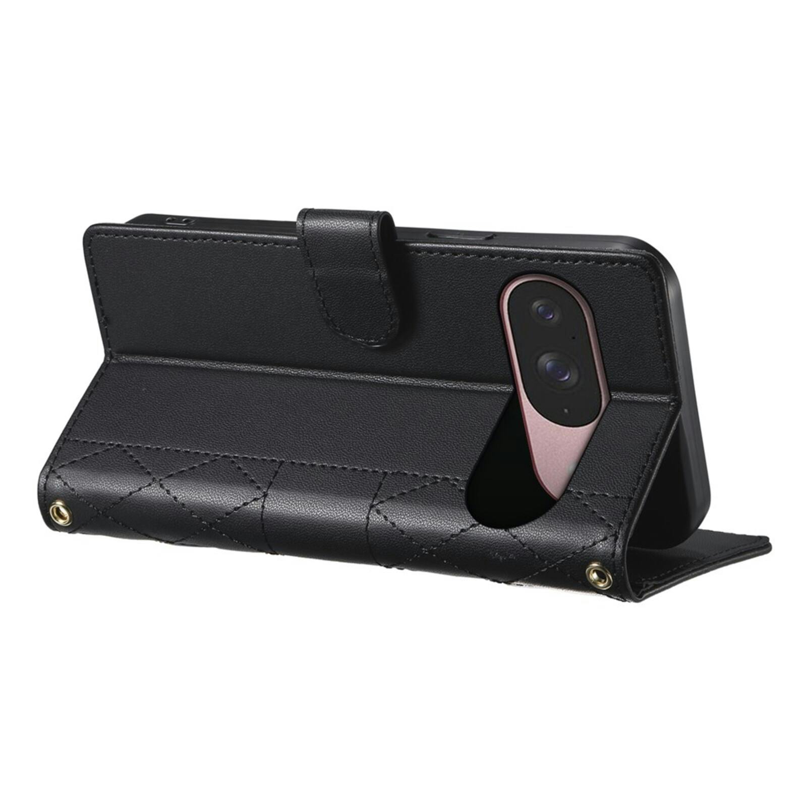 TwoTone Google Pixel 11 (Pro) Wallet Hoesje Zwart