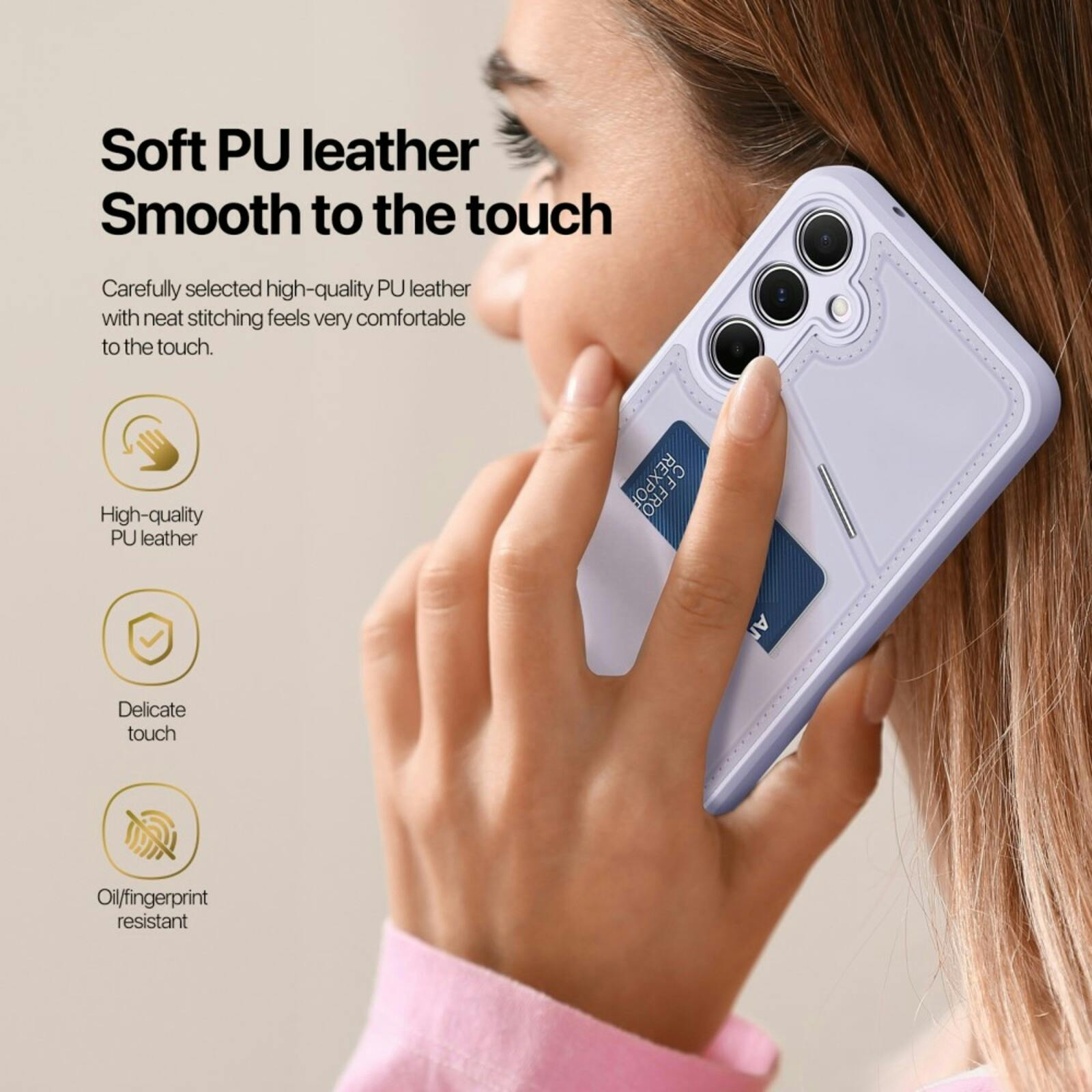 DUX DUCIS Samsung A35 Rafi Series Premium Beschermcase Paars