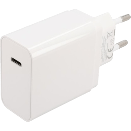 Musthavz 30W USB-C Power Delivery Oplader Wit - Voorkant