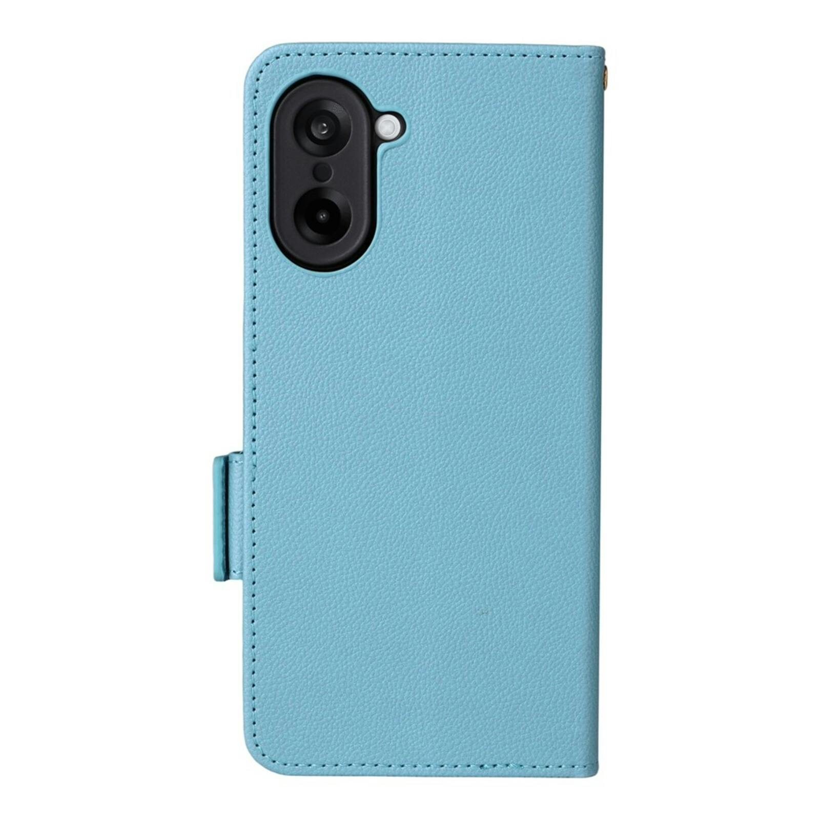 Comfycase OnePlus Nord CE5 Book Case met Koord Blauw