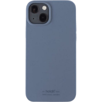 Holdit iPhone 13 Siliconen Hoesje Pacific Blue - Voorkant