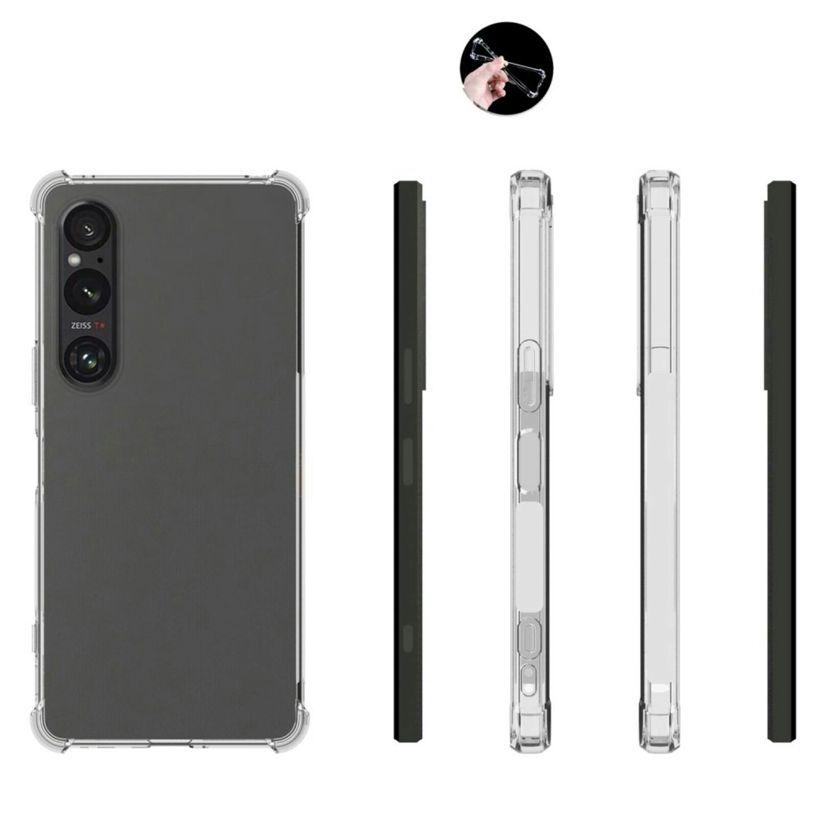 CaseBody Xperia 1 VI Shockproof Hoesje Transparant