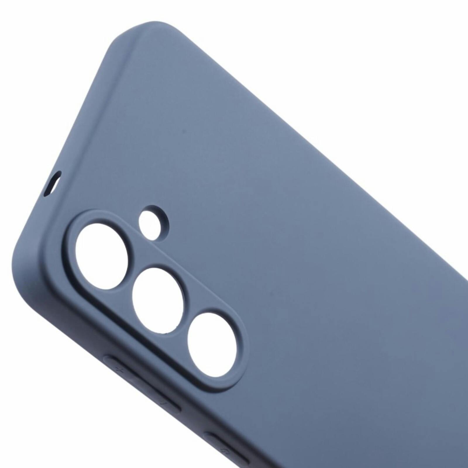 Mocaa Samsung Galaxy S25 Hoesje Blauwgrijs